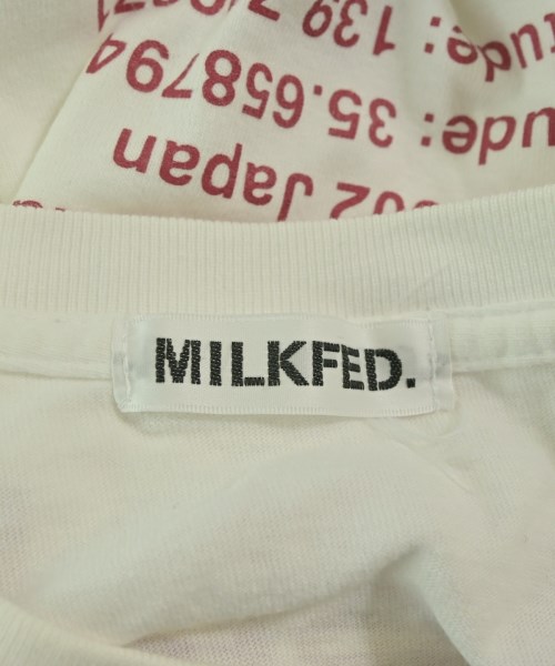 MILK FED（ミルクフェド）Tシャツ・カットソー 白 サイズ:ONE レディース/2200687574070