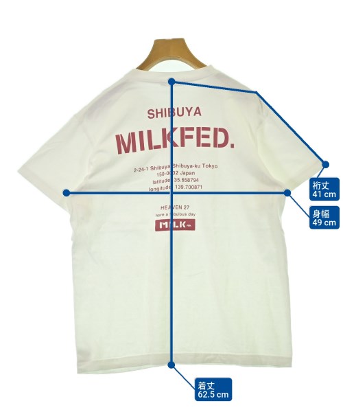 MILK FED（ミルクフェド）Tシャツ・カットソー 白 サイズ:ONE レディース/2200687574070