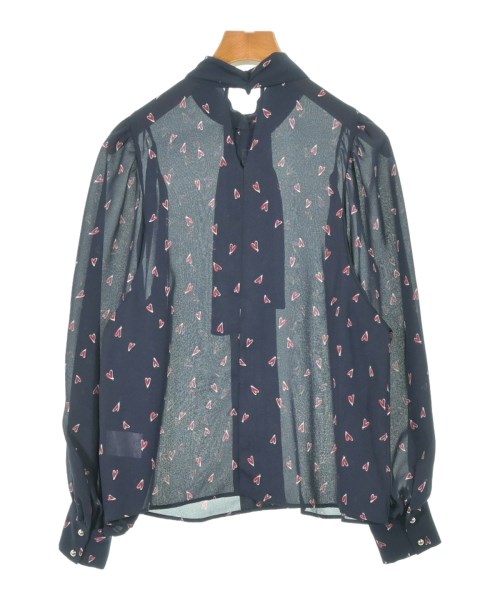 JILLSTUART（ジルスチュアート）ブラウス 紺 サイズ:S レディース/2200620407120