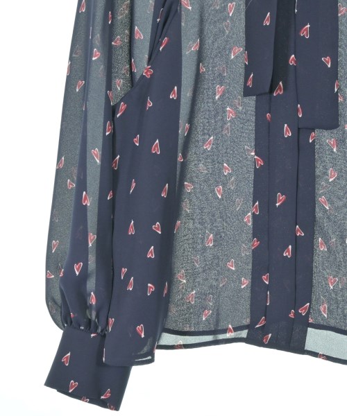 JILLSTUART（ジルスチュアート）ブラウス 紺 サイズ:S レディース/2200620407120