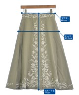 JILLSTUART（ジルスチュアート）ロング・マキシ丈スカート カーキ サイズ:4(XL位) レディース/2200633007065