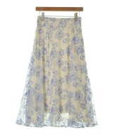 JILLSTUART（ジルスチュアート）ロング・マキシ丈スカート 白 サイズ:2(M位) レディース/2200633007072