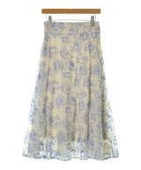 JILLSTUART（ジルスチュアート）ロング・マキシ丈スカート 白 サイズ:2(M位) レディース/2200633007072