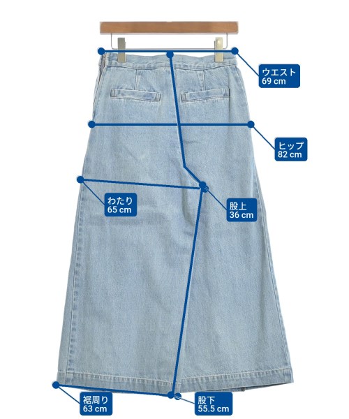 JILLSTUART（ジルスチュアート）デニムパンツ 青 サイズ:2(M位) レディース/2200625349012