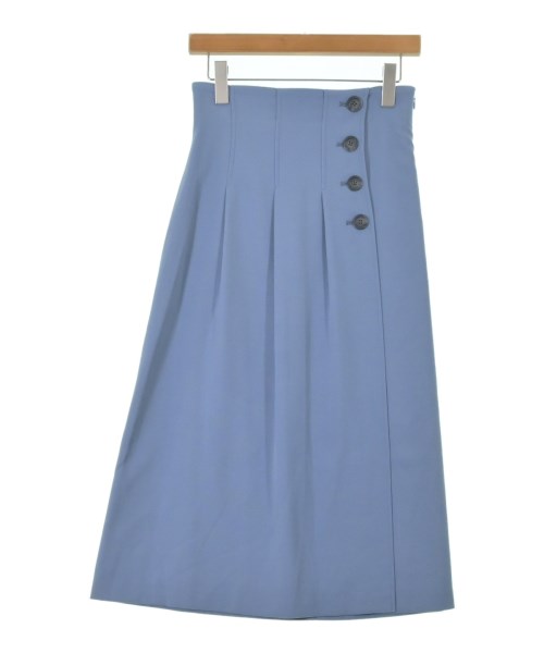 JILLSTUART(ジルスチュアート)ロング・マキシ丈スカート 青 サイズ:2(M位)/2200631707103