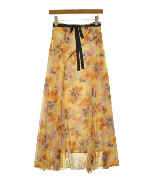 JILLSTUART(ジルスチュアート)ロング・マキシ丈スカート オレンジ サイズ:2(M位)/2200642739056