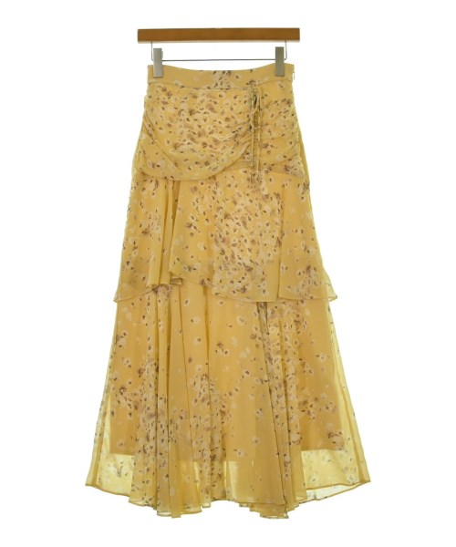 JILLSTUART(ジルスチュアート)ロング・マキシ丈スカート ベージュ サイズ:2(M位)/2200642739087