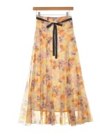 JILLSTUART（ジルスチュアート）ロング・マキシ丈スカート 黄 サイズ:2(M位) レディース/2200642747839