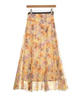 JILLSTUART（ジルスチュアート）ロング・マキシ丈スカート 黄 サイズ:2(M位) レディース/2200642747853