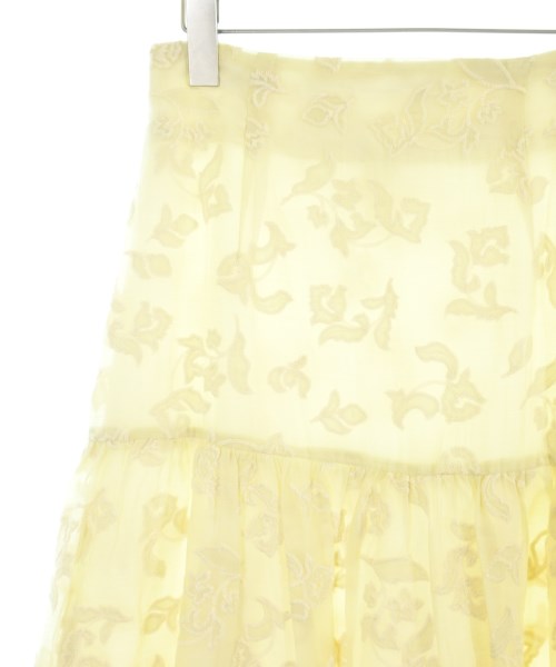 JILLSTUART（ジルスチュアート）ロング・マキシ丈スカート 黄 サイズ:2(M位) レディース/2200642751775