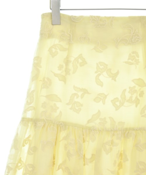 JILLSTUART（ジルスチュアート）ロング・マキシ丈スカート 黄 サイズ:2(M位) レディース/2200642751782