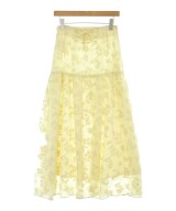 JILLSTUART（ジルスチュアート）ロング・マキシ丈スカート 黄 サイズ:2(M位) レディース/2200642751782