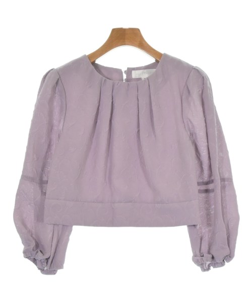 JILLSTUART(ジルスチュアート)ブラウス 紫 サイズ:S/2200642751812