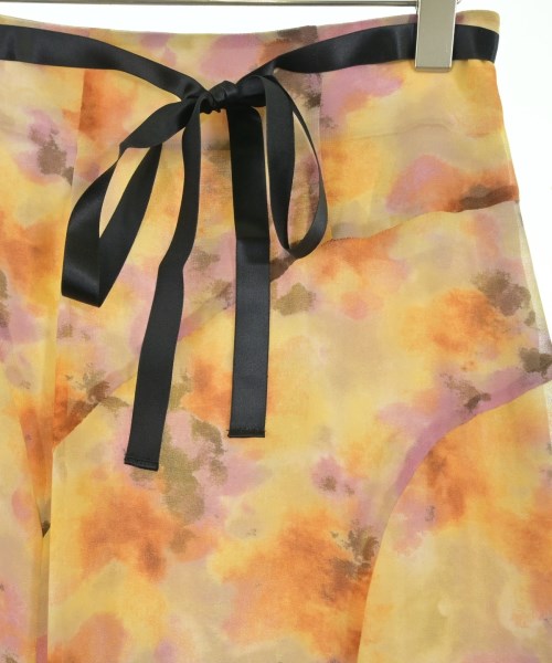 JILLSTUART（ジルスチュアート）ロング・マキシ丈スカート 黄 サイズ:4(XL位) レディース/2200642767455