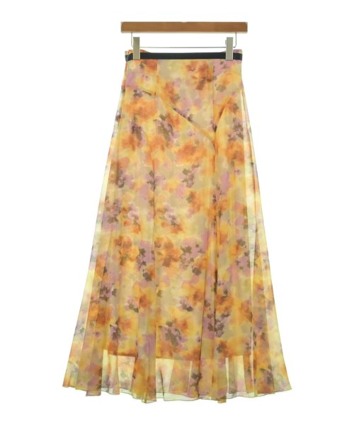 JILLSTUART（ジルスチュアート）ロング・マキシ丈スカート オレンジ サイズ:4(XL位) レディース/2200642767462