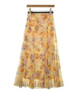 JILLSTUART（ジルスチュアート）ロング・マキシ丈スカート オレンジ サイズ:4(XL位) レディース/2200642767462