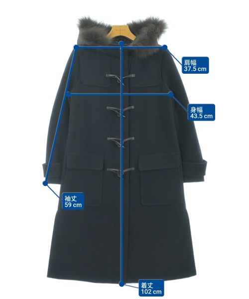 JILLSTUART（ジルスチュアート）ダッフルコート 紺 サイズ:S レディース/2200669521047