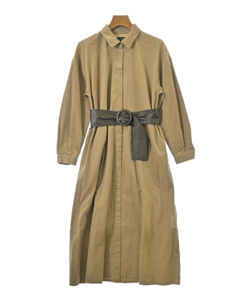 JILLSTUART(ジルスチュアート)シャツワンピース ベージュ サイズ:2(M位)/2200669521177