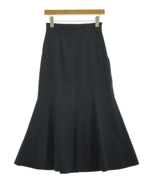 JILLSTUART(ジルスチュアート)ロング・マキシ丈スカート 紺 サイズ:2(M位)/2200669521207