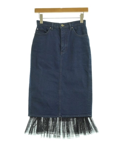 JILLSTUART(ジルスチュアート)ロング・マキシ丈スカート 青 サイズ:0(XS位)/2200669521214