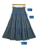 JILLSTUART（ジルスチュアート）ロング・マキシ丈スカート 紺 サイズ:2(M位) レディース/2200669521221