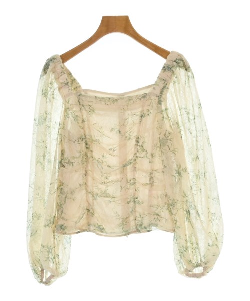 JILLSTUART(ジルスチュアート)ブラウス ベージュ サイズ:S/2200668236065