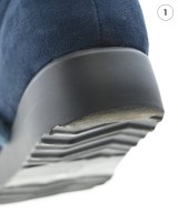 JILLSTUART（ジルスチュアート）ブーツ 紺 サイズ:M(23.5cm位) レディース/2200644440028