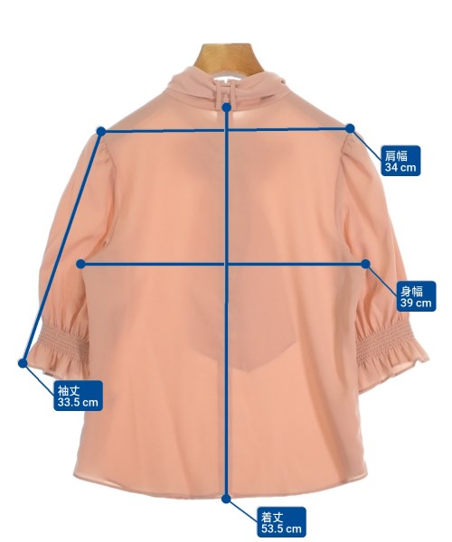 JILLSTUART（ジルスチュアート）ブラウス ピンク サイズ:S レディース/2200658098017