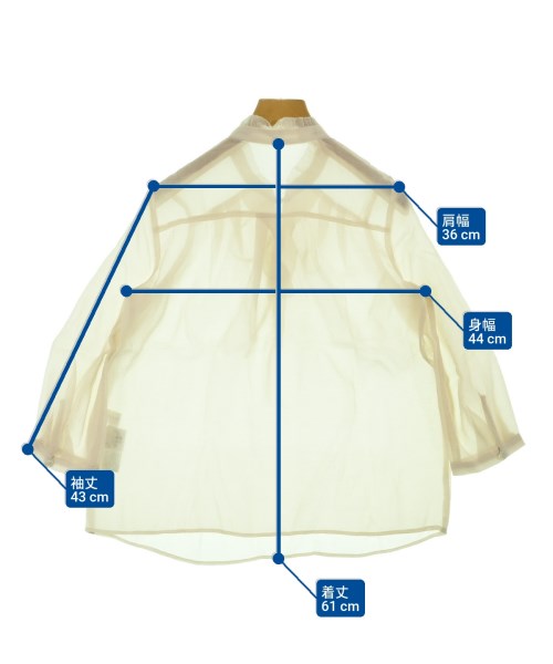 JILLSTUART（ジルスチュアート）ブラウス ベージュ サイズ:M レディース/2200657394042