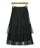 JILLSTUART（ジルスチュアート）ロング・マキシ丈スカート 黒 サイズ:0(XS位) レディース/2200717887101