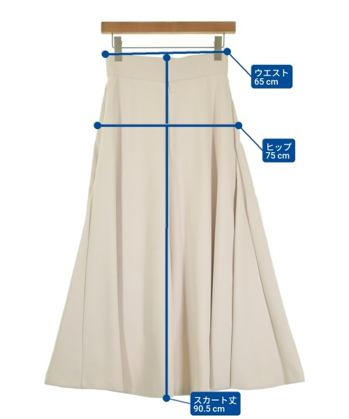 JILLSTUART（ジルスチュアート）ロング・マキシ丈スカート 白 サイズ:2(M位) レディース/2200645607031