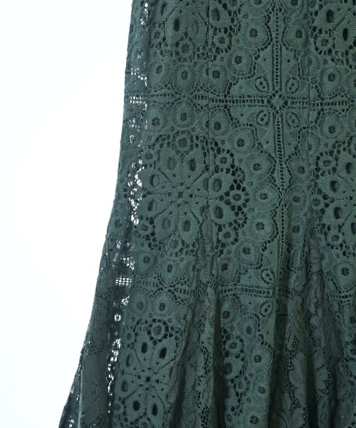 JILLSTUART（ジルスチュアート）ロング・マキシ丈スカート 緑 サイズ:4(XL位) レディース/2200652901511