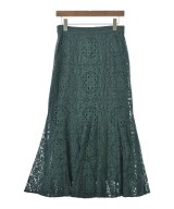 JILLSTUART（ジルスチュアート）ロング・マキシ丈スカート 緑 サイズ:4(XL位) レディース/2200652901511