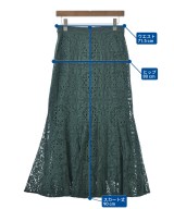 JILLSTUART（ジルスチュアート）ロング・マキシ丈スカート 緑 サイズ:4(XL位) レディース/2200652901511