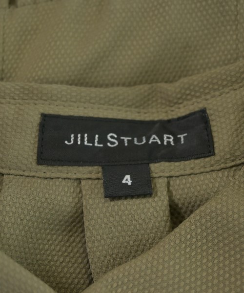JILLSTUART（ジルスチュアート）シャツワンピース カーキ サイズ:4(XL位) レディース/2200704678019