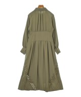 JILLSTUART（ジルスチュアート）シャツワンピース カーキ サイズ:4(XL位) レディース/2200704678019
