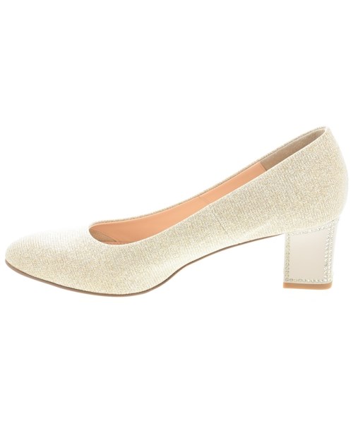 JILLSTUART shoe（ジルスチュアートシュー）パンプス ゴールド サイズ:23.5cm レディース/2200707013060