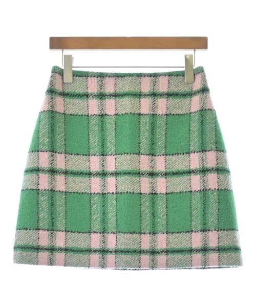 JILLSTUART(ジルスチュアート)ミニスカート 緑 サイズ:4(XL位)/2200662954033