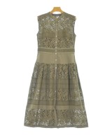 JILLSTUART（ジルスチュアート）シャツワンピース 茶 サイズ:4(XL位) レディース/2200664529123