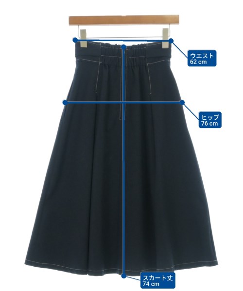 JILLSTUART（ジルスチュアート）ロング・マキシ丈スカート 紺 サイズ:S レディース/2200721338019