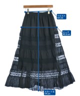 JILLSTUART（ジルスチュアート）ロング・マキシ丈スカート 紺 サイズ:2(M位) レディース/2200725614010