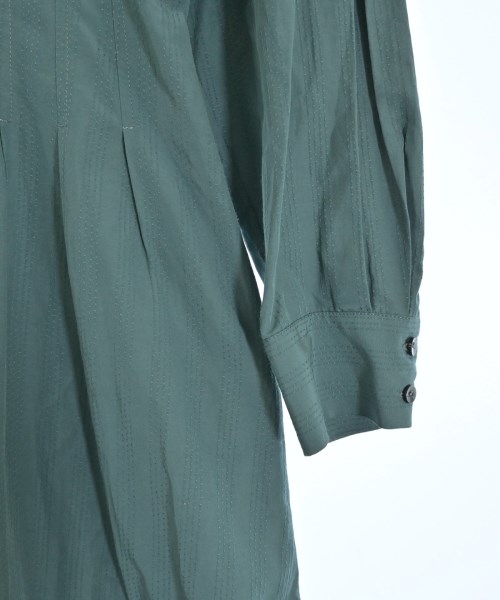 JILLSTUART（ジルスチュアート）シャツワンピース 緑 サイズ:4(XL位) レディース/2200688614119