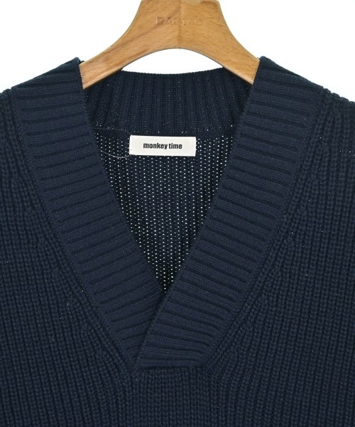 MONKEY TIME（モンキータイム）ニット・セーター 紺 サイズ:S メンズ/2200625804030