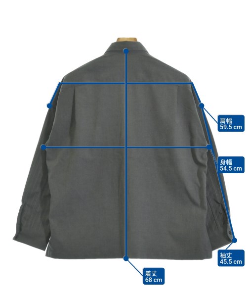 MONKEY TIME（モンキータイム）カジュアルシャツ グレー サイズ:S メンズ/2200612810136