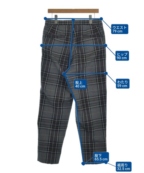 MONKEY TIME（モンキータイム）スラックス グレー サイズ:M メンズ/2200620395946