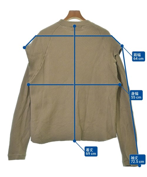 MONKEY TIME（モンキータイム）Tシャツ・カットソー 茶 サイズ:1(S位) メンズ/2200630219263