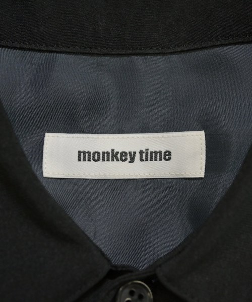 MONKEY TIME（モンキータイム）カジュアルシャツ 黒 サイズ:L メンズ/2200613598064