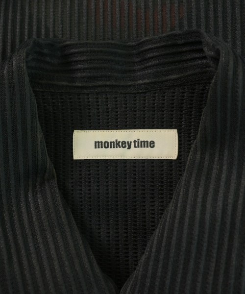 MONKEY TIME（モンキータイム）カジュアルシャツ 黒 サイズ:M メンズ/2200618612079
