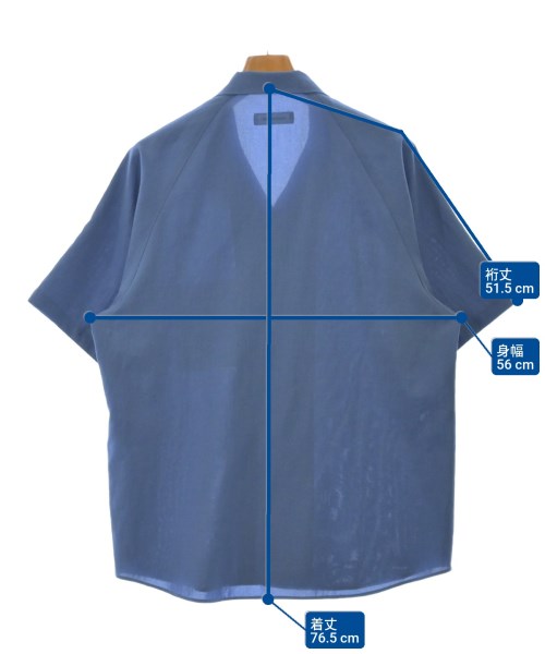 MONKEY TIME（モンキータイム）カジュアルシャツ 青 サイズ:S メンズ/2200603893056