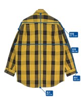 MONKEY TIME（モンキータイム）カジュアルシャツ 黄 サイズ:S メンズ/2200668450119
